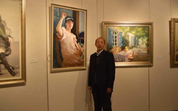 冯振华肖像油画作品欣赏–上海《新民晚报》2015年6月23日报道